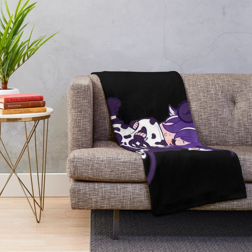 Obey Me-Inspired Plush Blanket