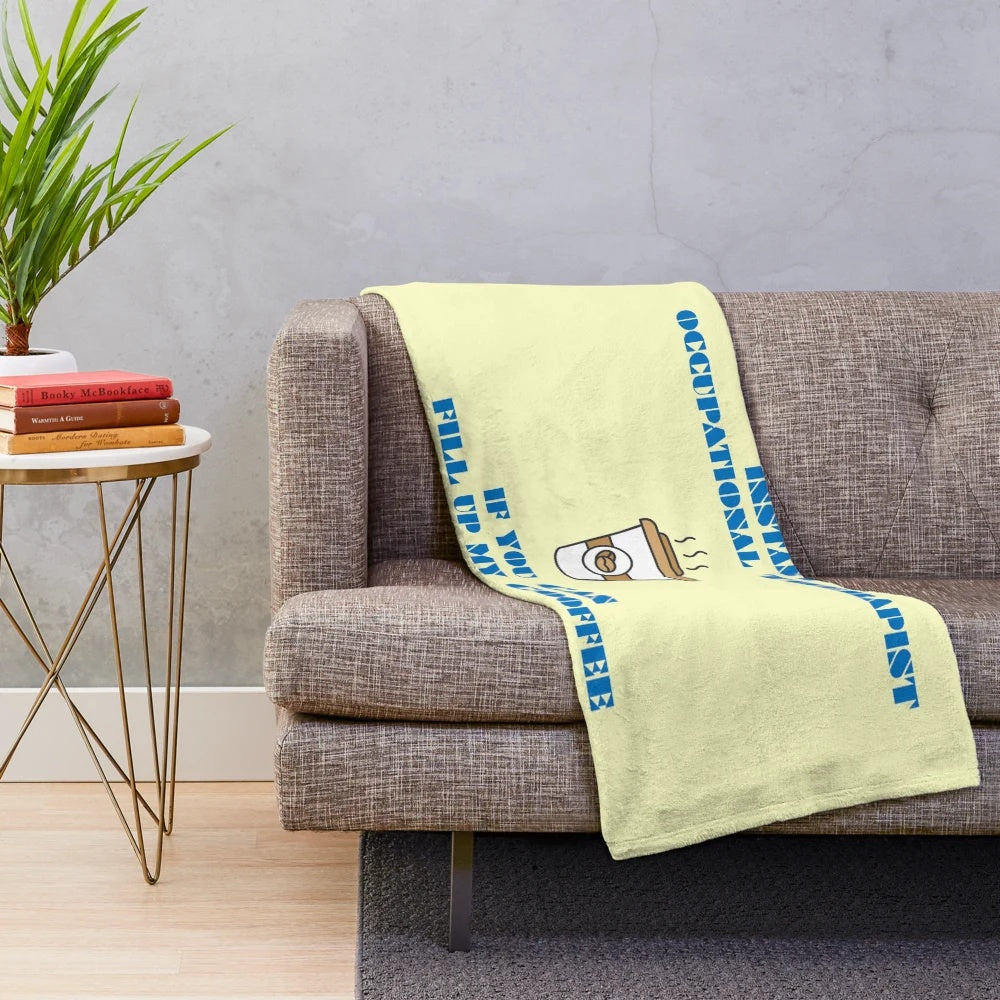 Soft and Plush Occupational Therapist Blanket