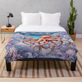 Soft and Cuddly Octopus Plush Blanket for Home Decor