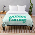 Soft, plush blanket featuring Ohana quotes from Lilo and Stitch