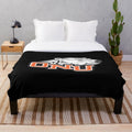 Soft and warm plush blanket featuring the Ohio polar bears design