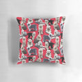 Soft, plush pillow featuring an adorable Old English Sheepdog