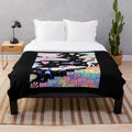Soft and cuddly omori-themed plush blanket