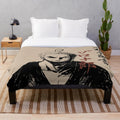 One Piece-inspired plush blanket featuring Zoro