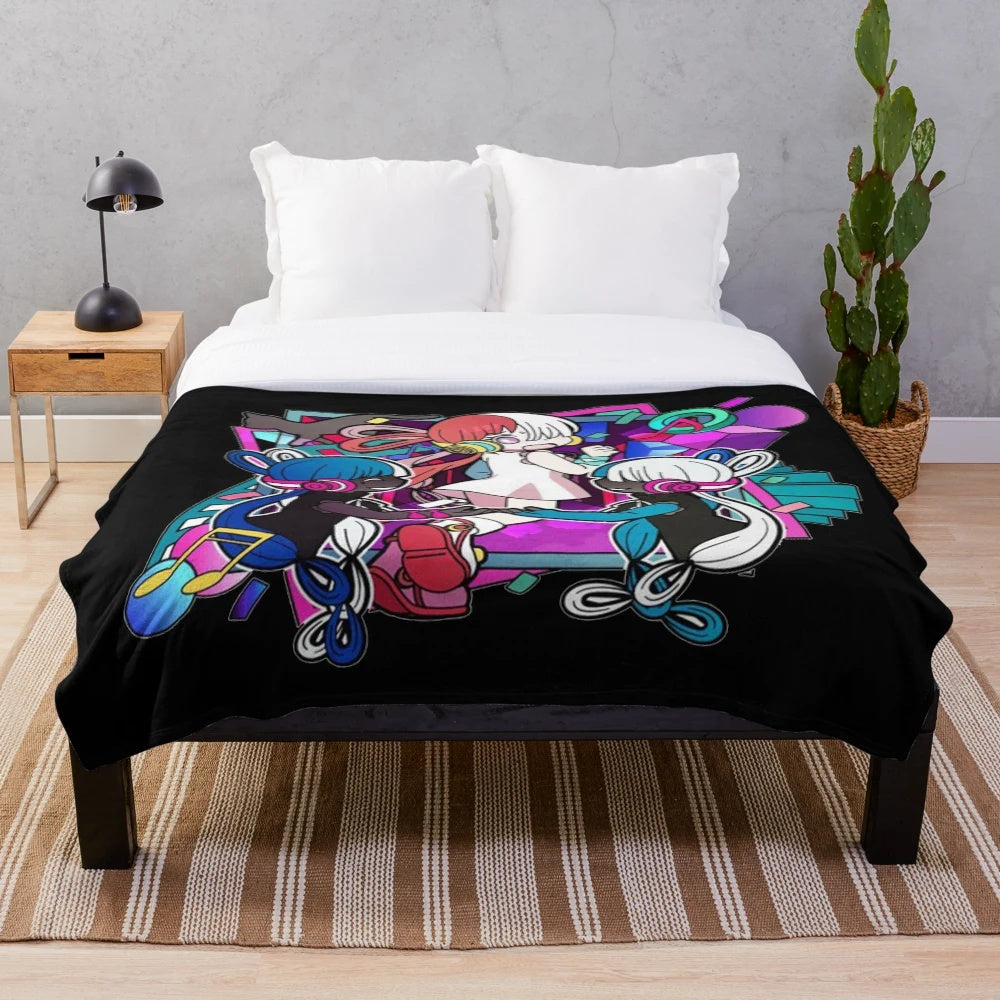 One Piece Uta Inspired Plush Blanket