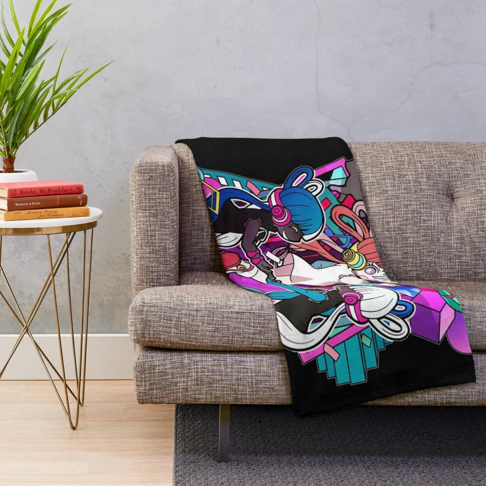 One Piece Uta Inspired Plush Blanket