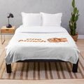 One Punch Plush Blanket with Anime Inspired Design