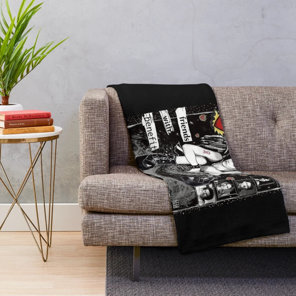 One Tree Hill themed plush blanket