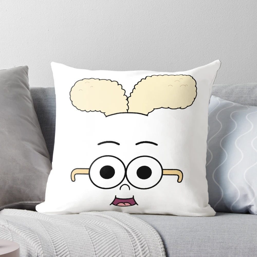 Soft, plush onion-shaped pillow inspired by the Cartoon Network series 'Apple & Onion'