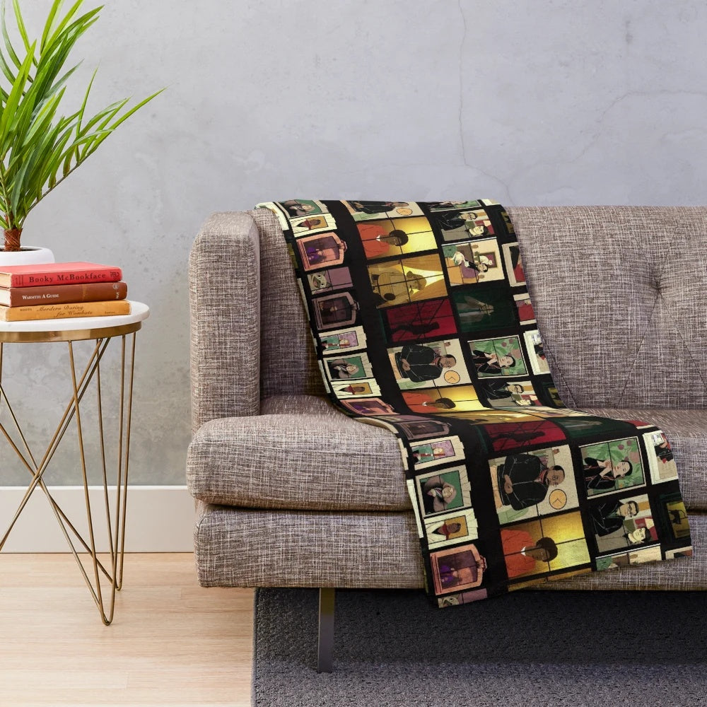Only Murders in the Building" inspired plush blanket
