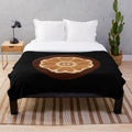 Order of the White Lotus plush blanket featuring the iconic symbol from the Avatar series