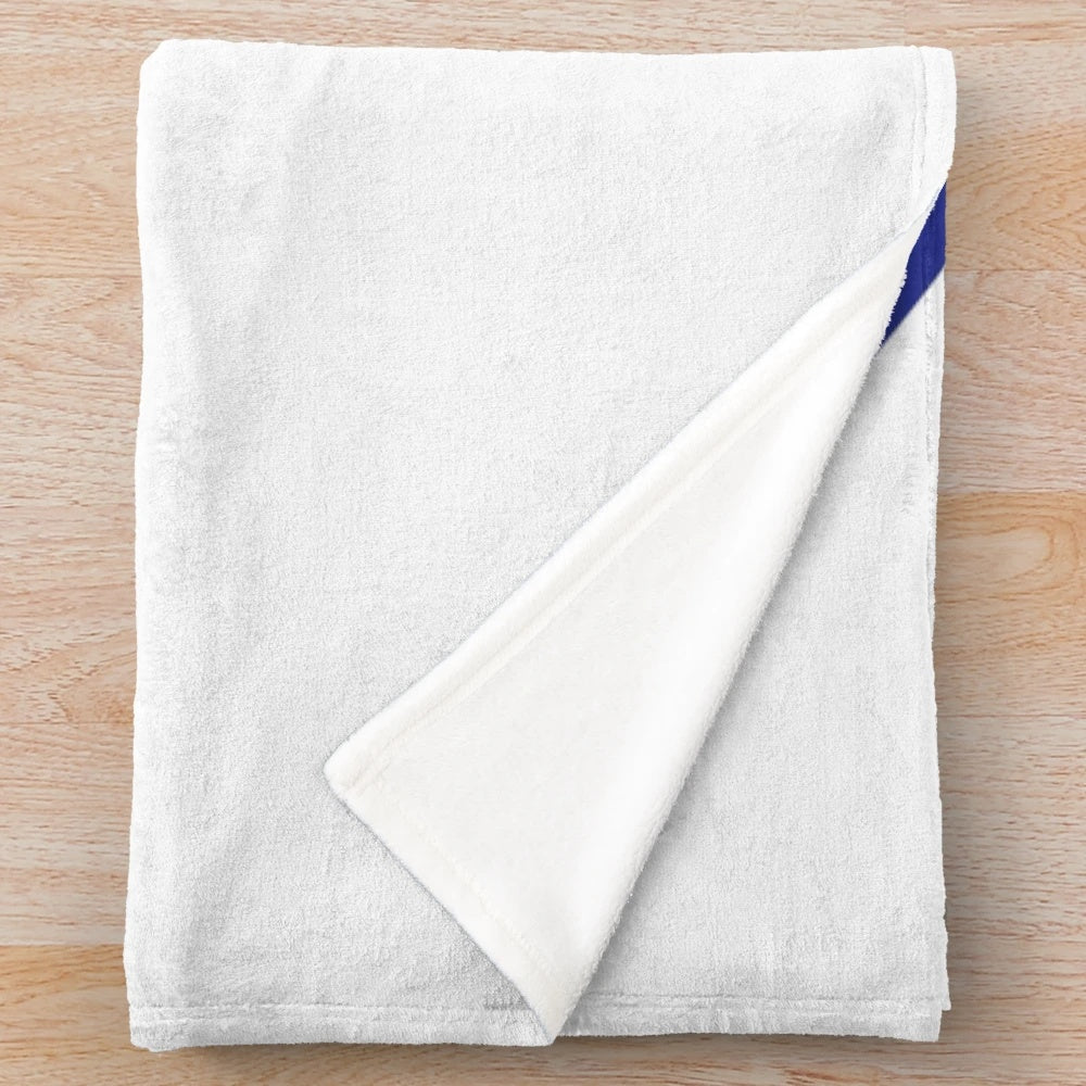 Original Maine Flag Inspired Plush Blanket