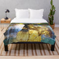 Oshun plush blanket for cozy home decor