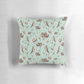 A soft, plush pillow featuring a cute and cozy sea otter design, perfect for otter enthusiasts.