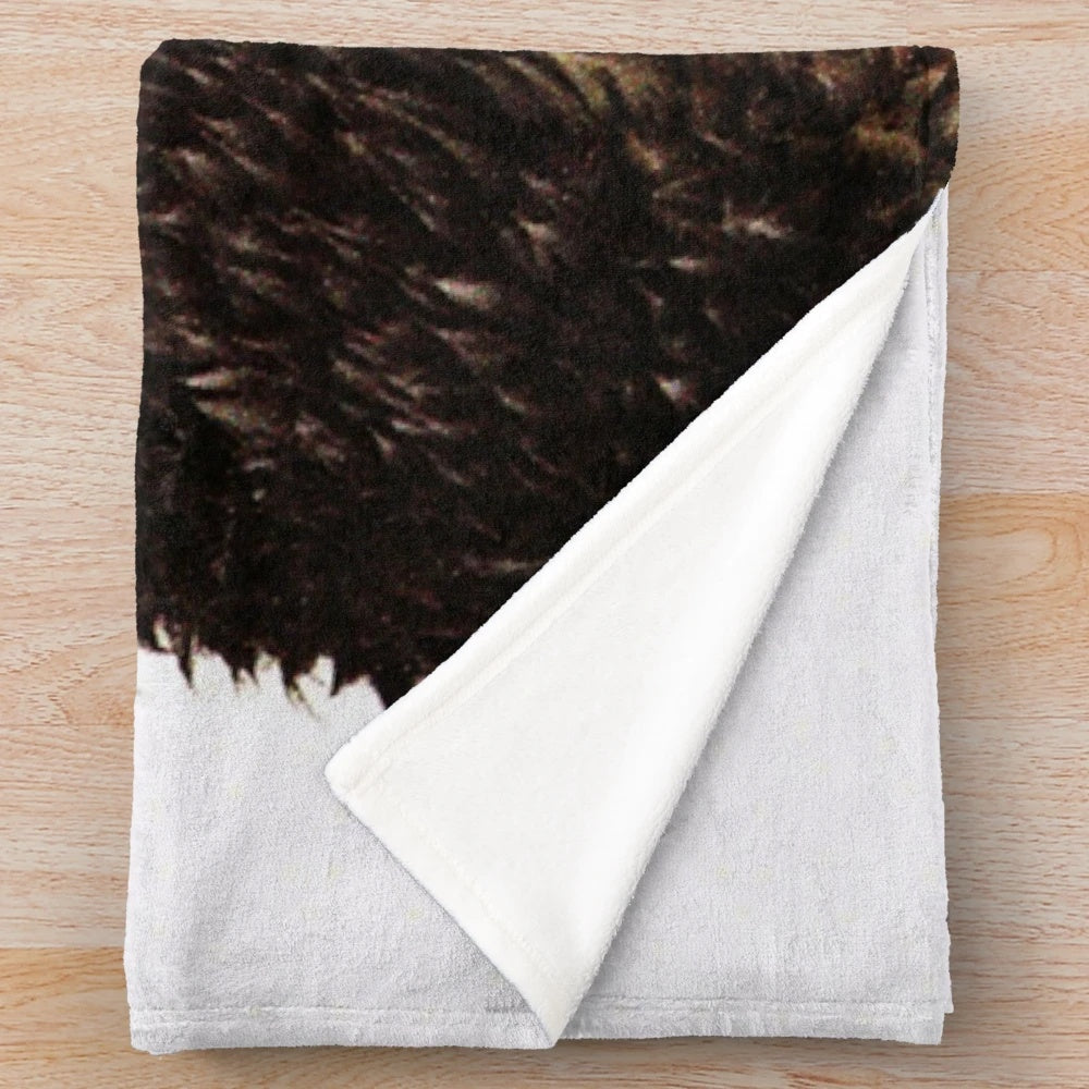 Otters Gonna Ott Plush Blanket featuring a cute smiling otter design