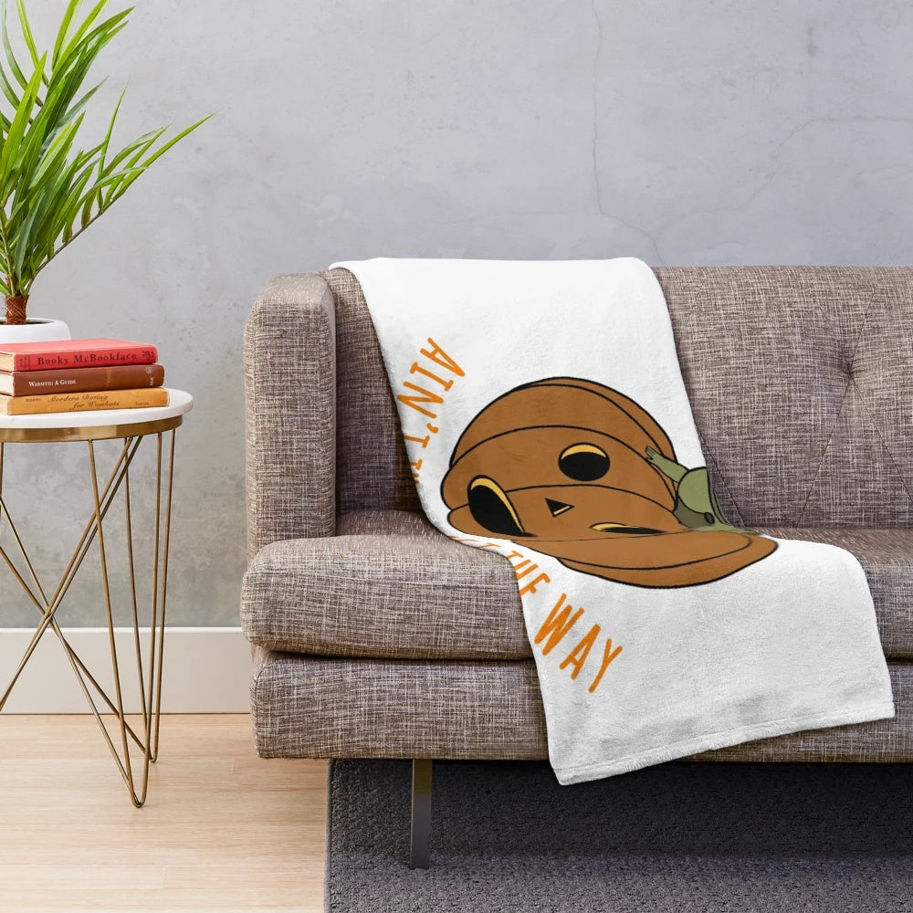 Whimsical Over the Garden Wall themed plush blanket