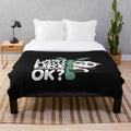 Soft and cuddly panda plush throw blanket