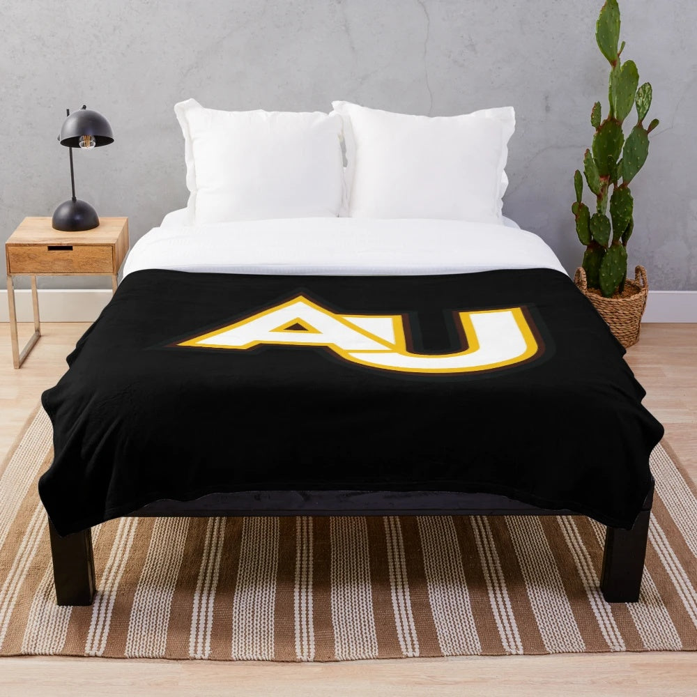 Panthers plush blanket with team logo