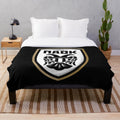 PAOK football plush blanket with team logo