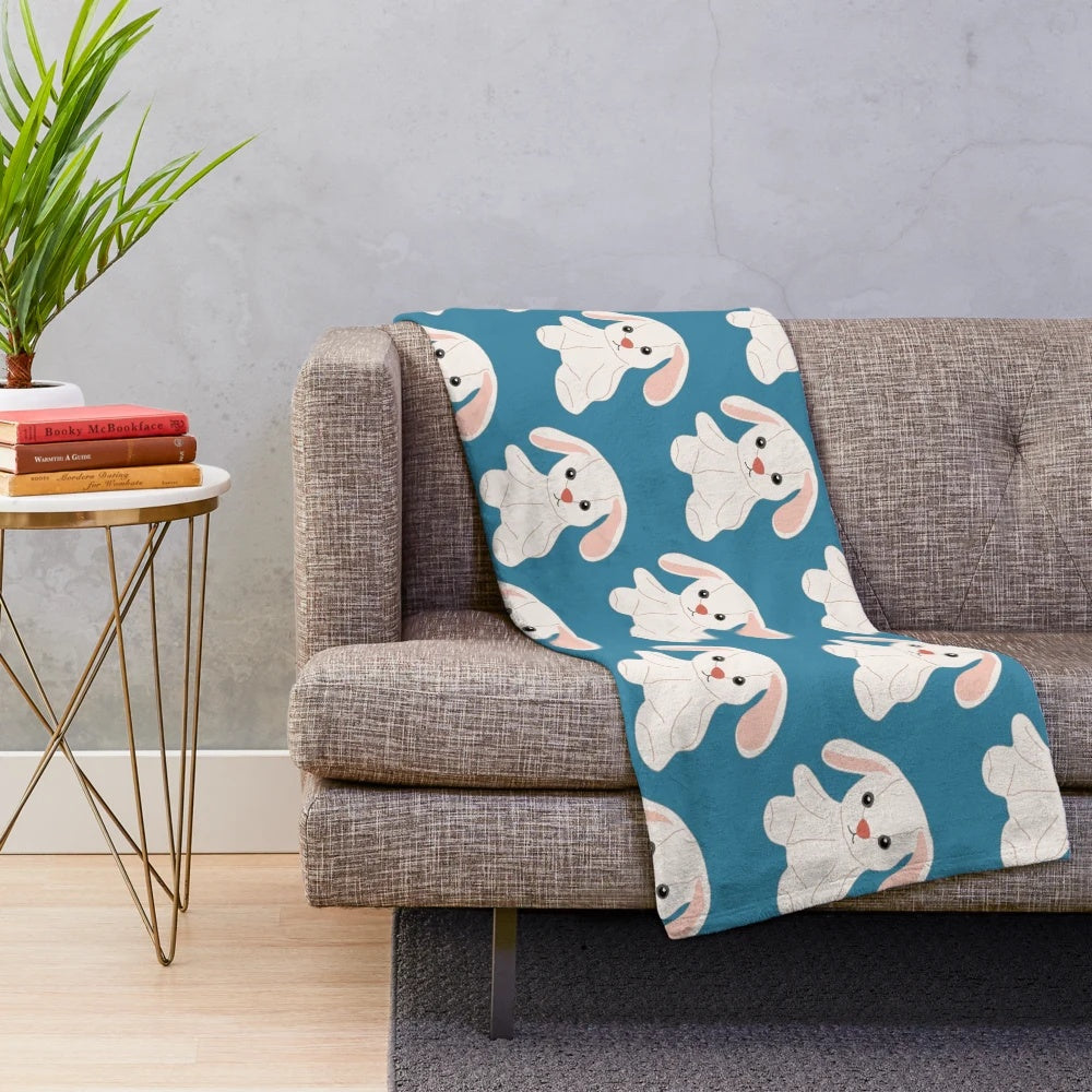 Parent Trap inspired plush blanket featuring twin sisters Hallie and Annie