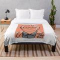 Park Chan-wook inspired plush blanket featuring cinematic art
