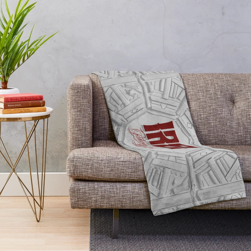 Soft plush blanket inspired by Parkway Drive's Ire album