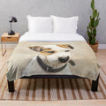 Parson Jack Russell Terrier Plush Blanket