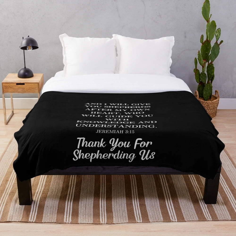 Pastor Appreciation Plush Blanket