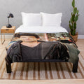 Soft and Cozy Plush Blanket with Patrick Bruel Design