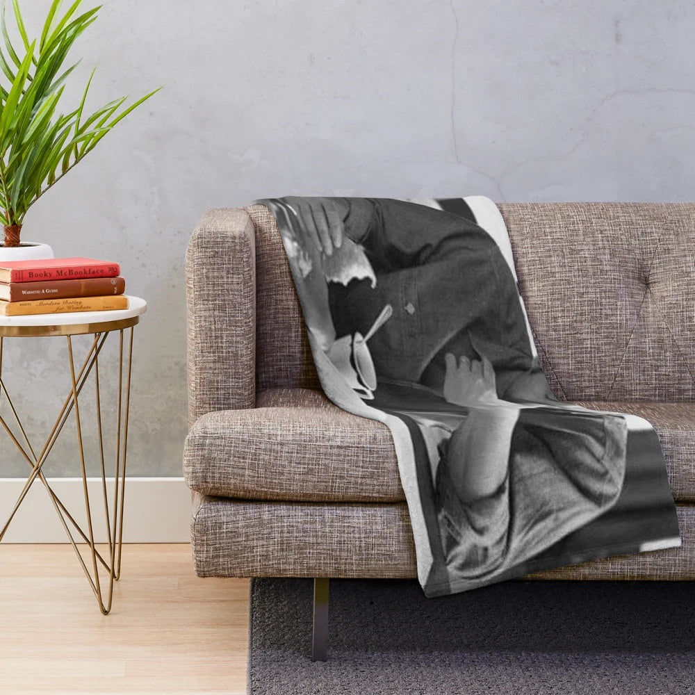 Patrick Dempsey inspired plush blanket
