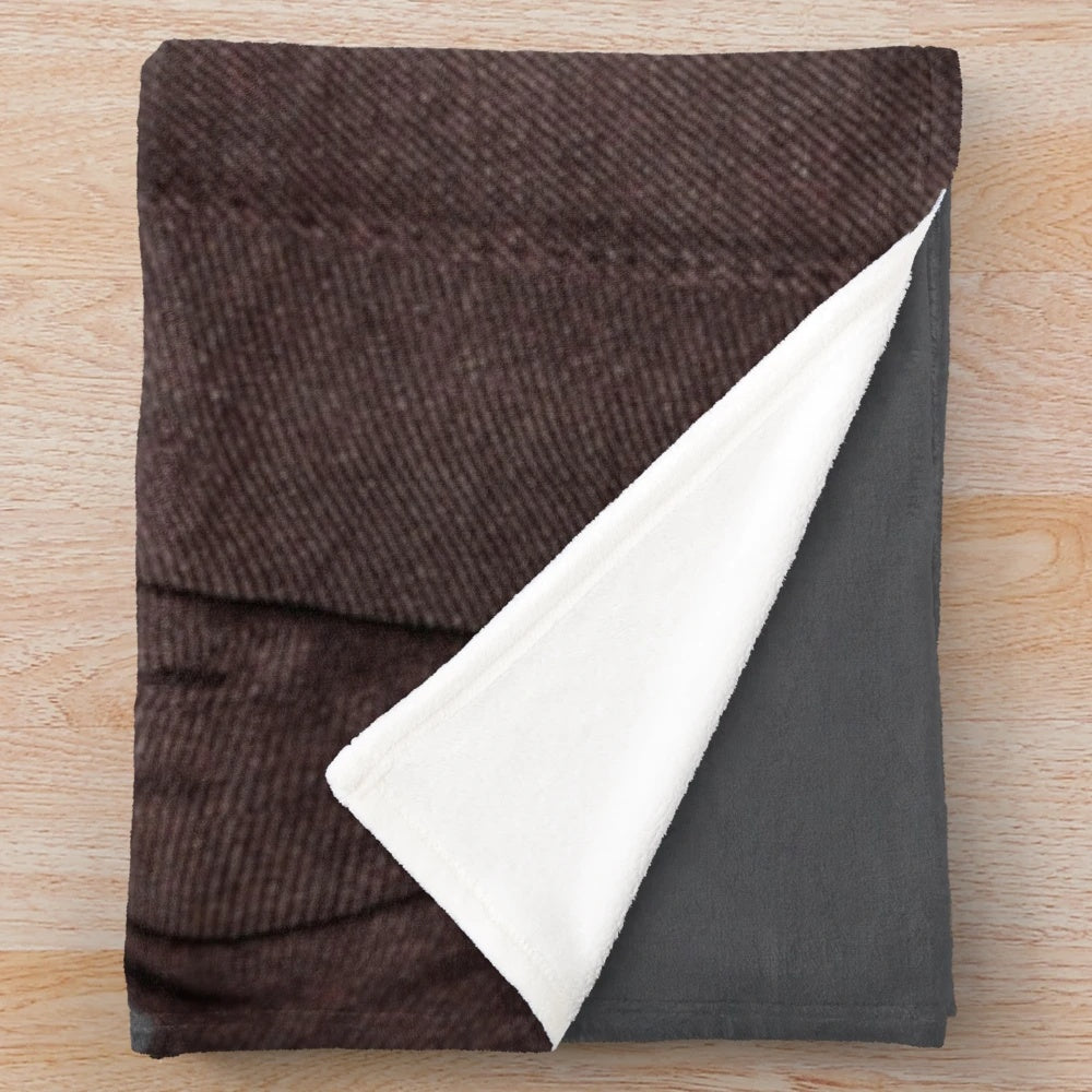 Soft, plush blanket featuring a design inspired by the Marvel actor Paul Rudd