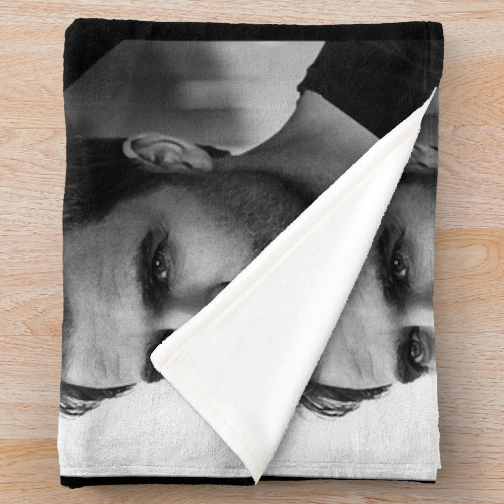 Soft and warm plush blanket featuring Paul Wesley, popular American actor