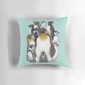 Soft, plush penguin-themed throw pillow for home, nursery, or office decor