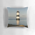 Penmon Lighthouse Pillow - Coastal Home Decor Accent