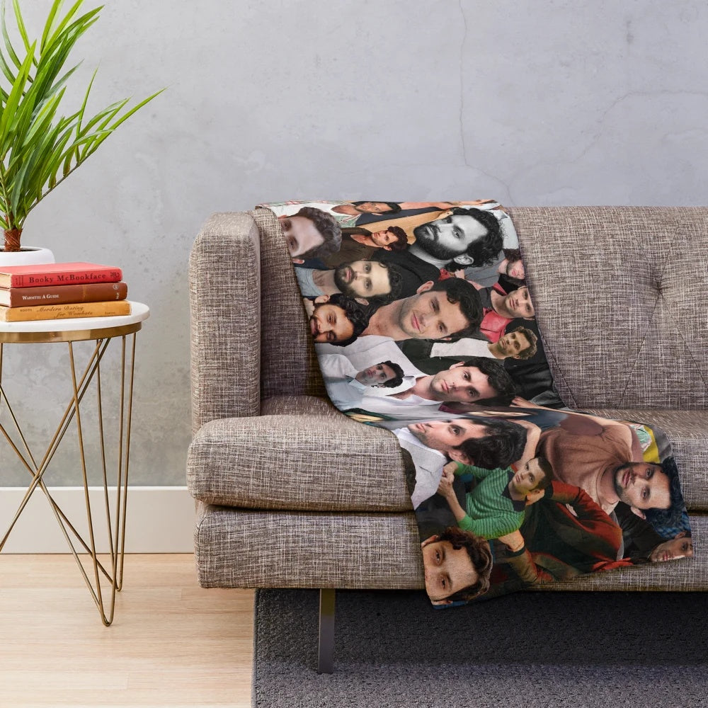 Penn Badgley Inspired Plush Blanket