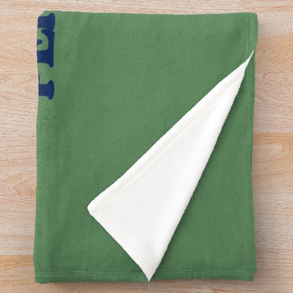 Plush blanket with permaculture design for gardening enthusiasts