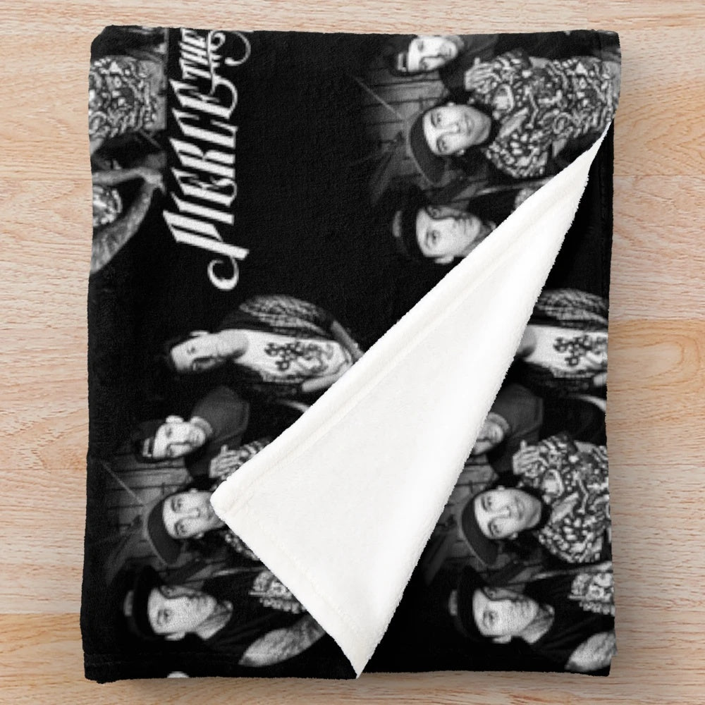 Pierce the Veil Plush Blanket with Band Logo