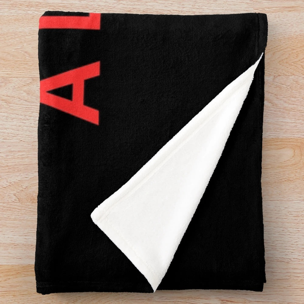 Pilot Dad Plush Blanket featuring an aviation hero design