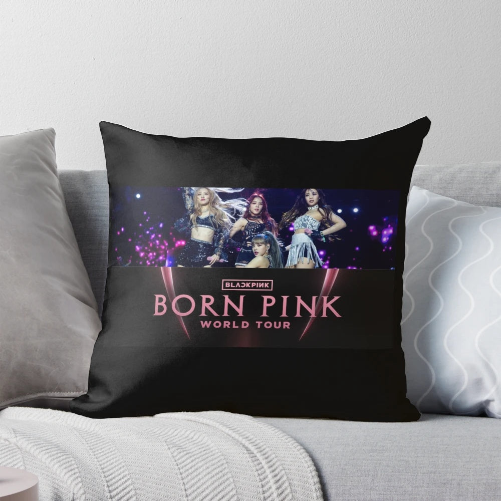 Soft, plush pink pillow for comfortable and stylish home decor