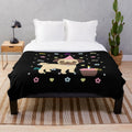 Piper Rockelle and Frank the Pug Plush Blanket