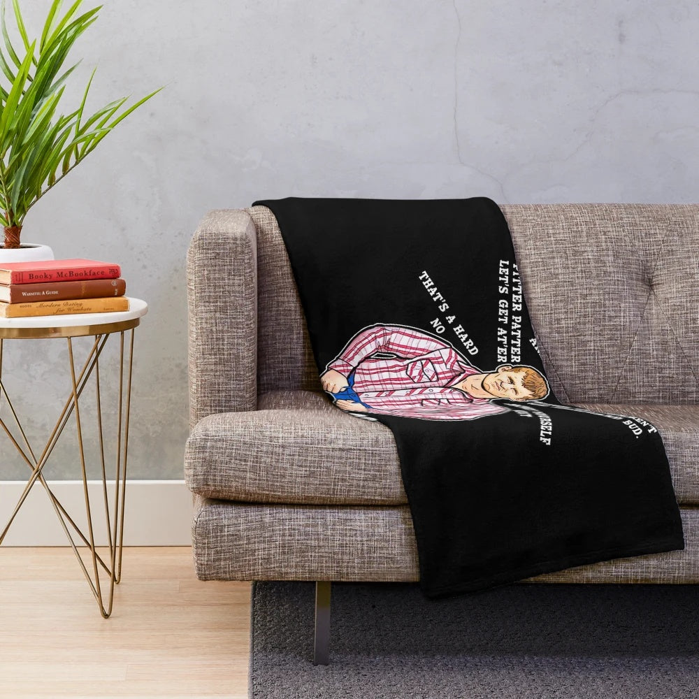 Pitter Patter Plush Blanket for Letterkenny Fans
