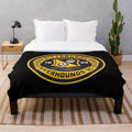 Pittsburgh Riverhounds Plush Blanket featuring the professional soccer team's logo and colors