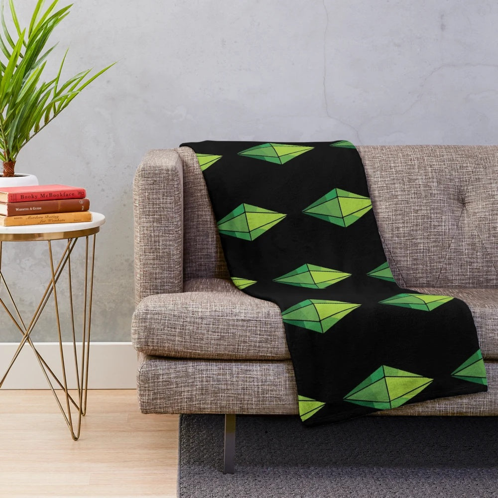 Plumbob Plush Blanket for Sims Fans
