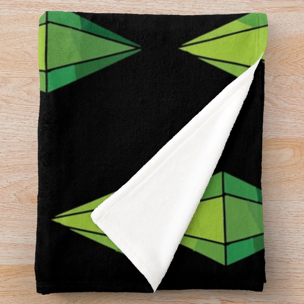 Plumbob Plush Blanket for Sims Fans