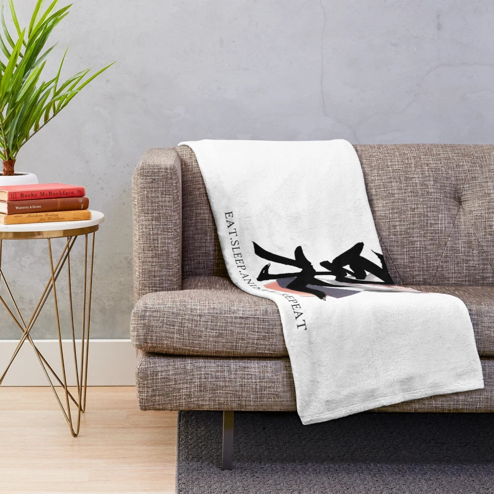 Soft and cozy plush anime blanket for anime lovers