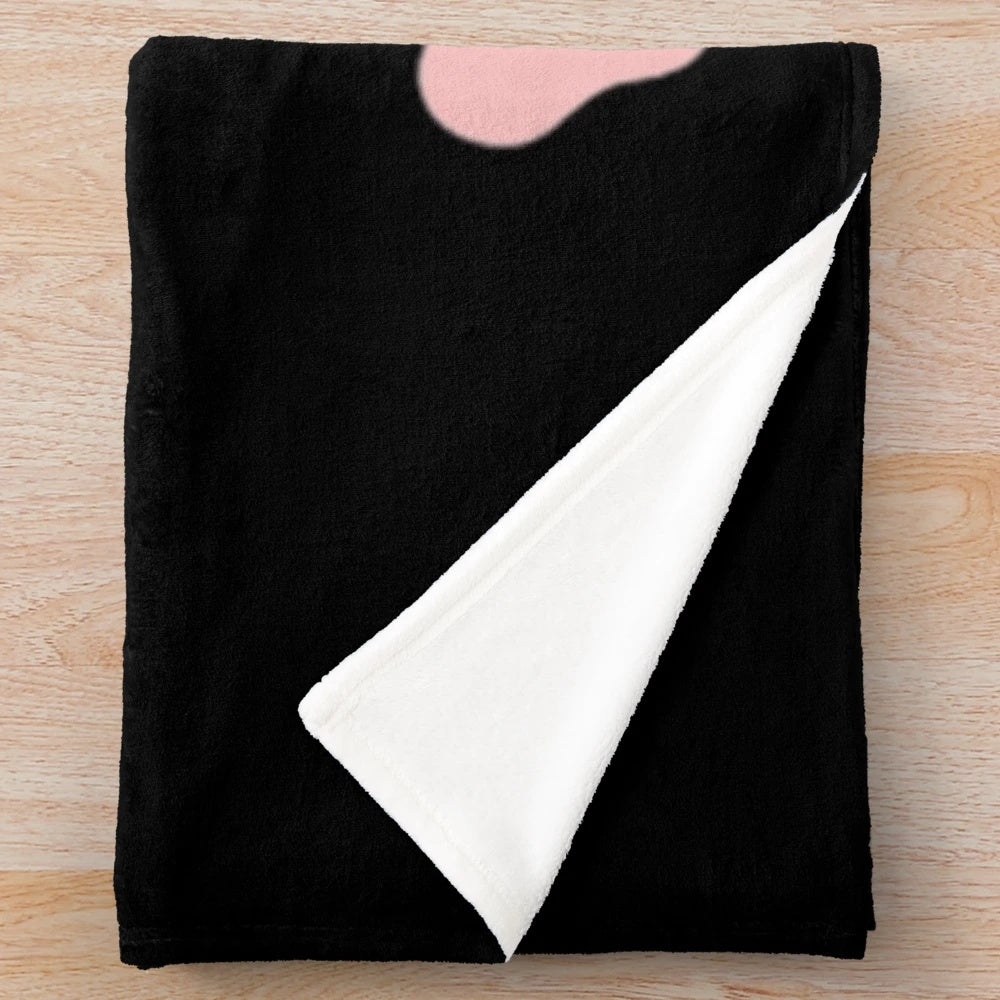 Soft and cuddly plush baby blanket