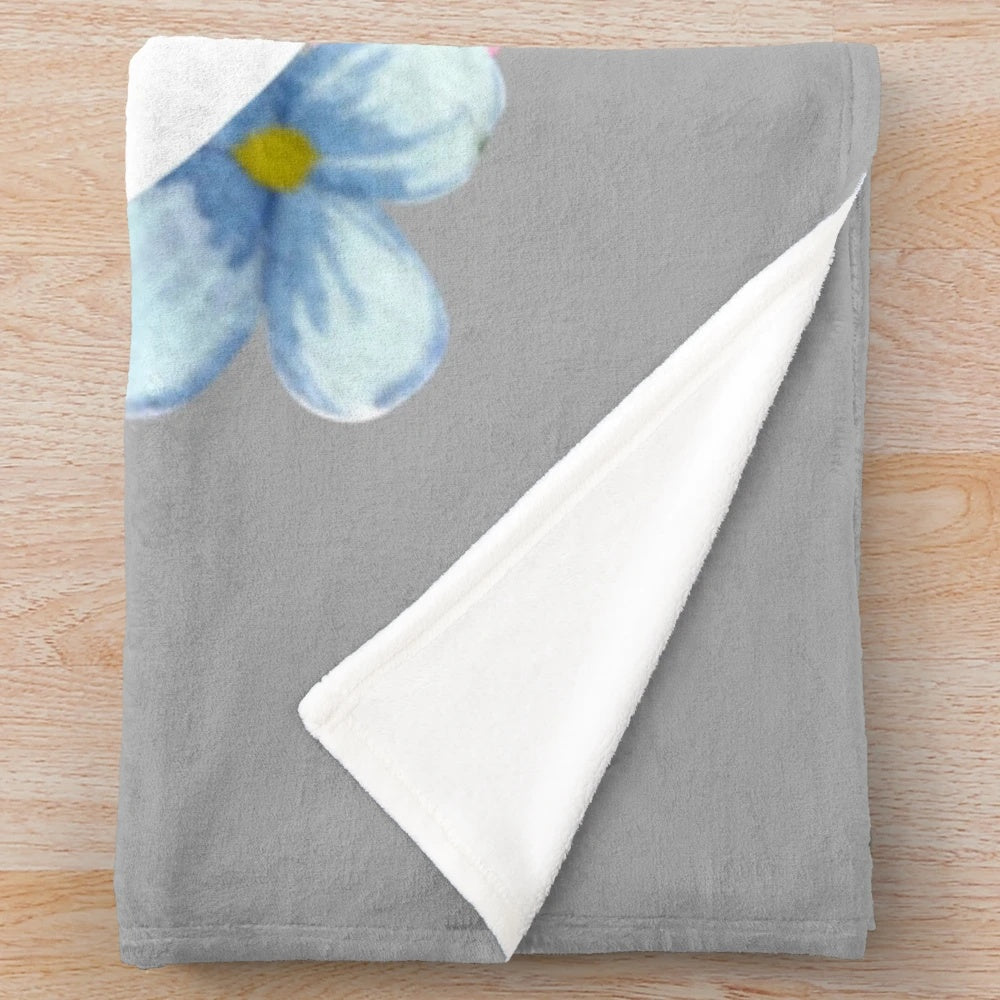 Soft and cuddly plush blanket, perfect gift for grandma from grandchildren