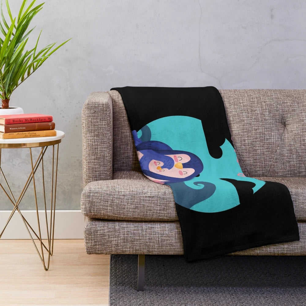 Cozy plush blanket with "Best Mom in the History of Ever" text
