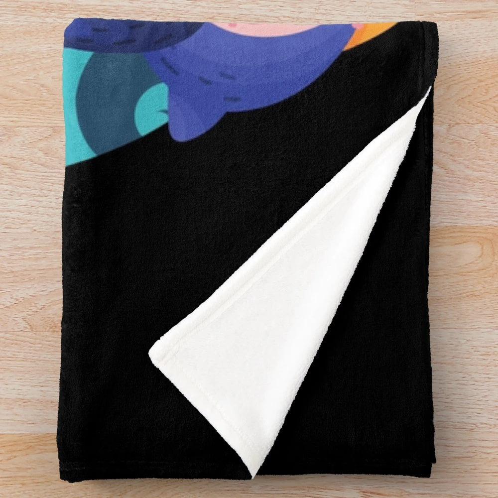Cozy plush blanket with "Best Mom in the History of Ever" text