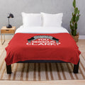 Soft and Festive Plush Blanket Featuring the Beloved Griswold Family from National Lampoon's Christmas Classics